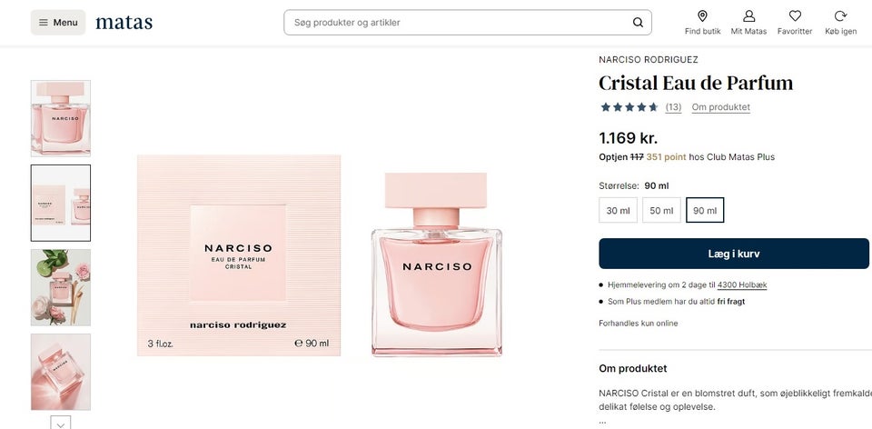 Dameparfume, Narciso Rodriguez