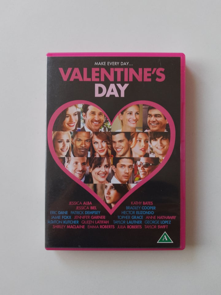 Valentine's day, DVD, romantik