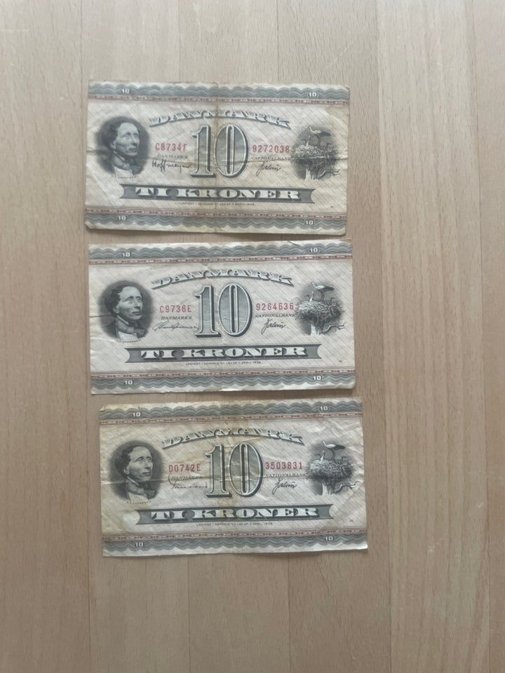 Danmark sedler 10kr