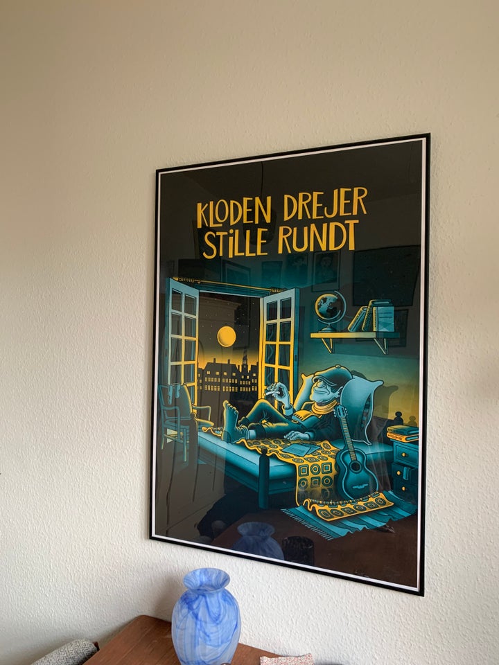 Plakat, motiv: Kim Larsen - Jorden