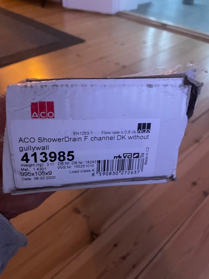 Andet ACO showerdrain