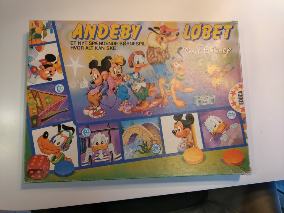 Andeby løbet, Walt Disney,