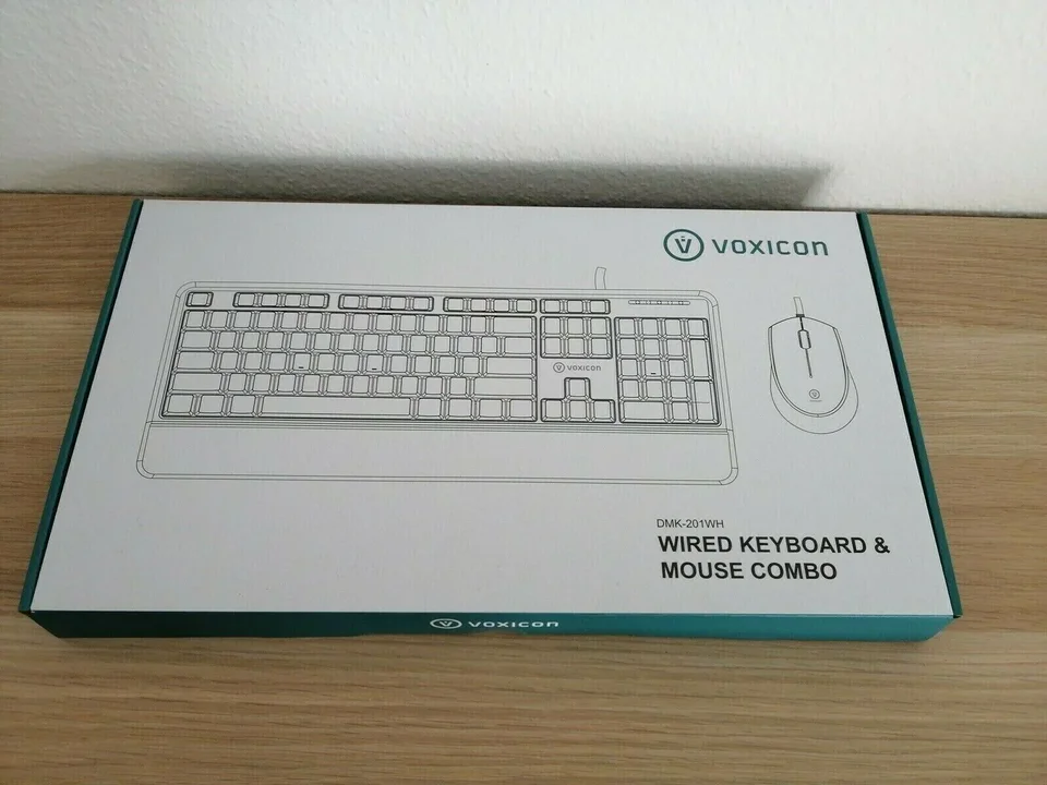 Tastatur Voxicon DMK-201WH