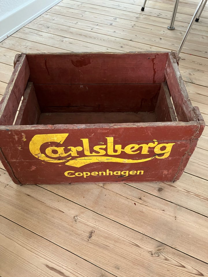 Ølkasse af træ, Carlsberg