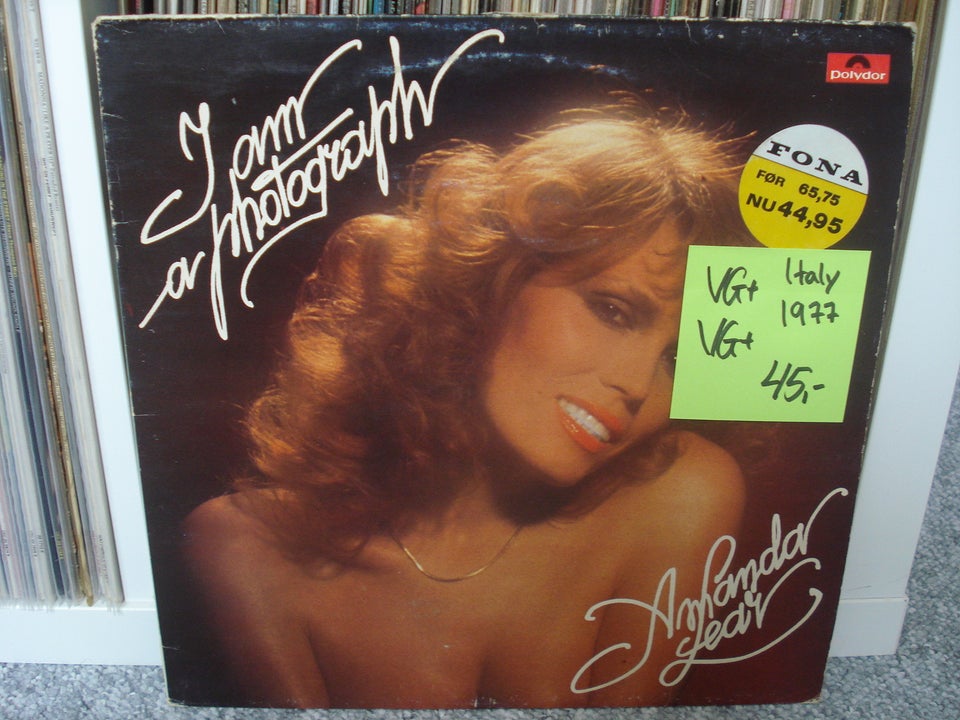 LP, Amanda Lear, I Am A Photograph