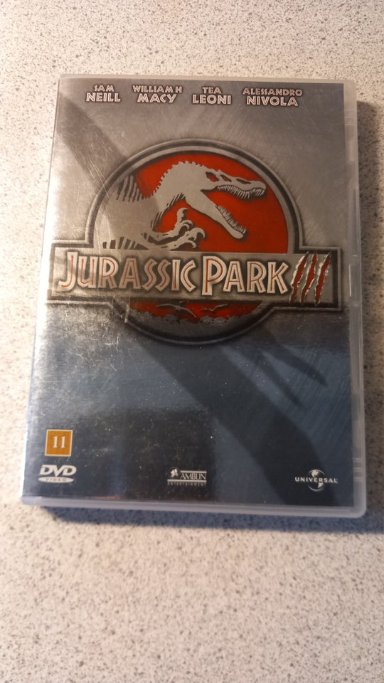 Jurassic Park III, DVD, action