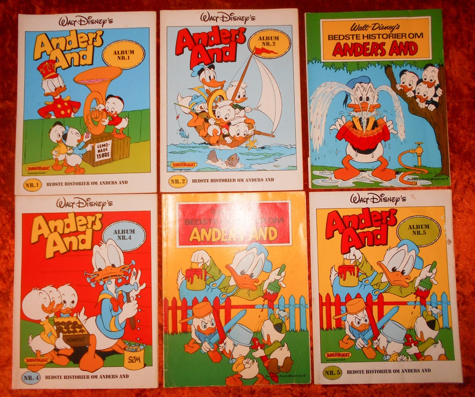 Anders And album, Carl Barks,