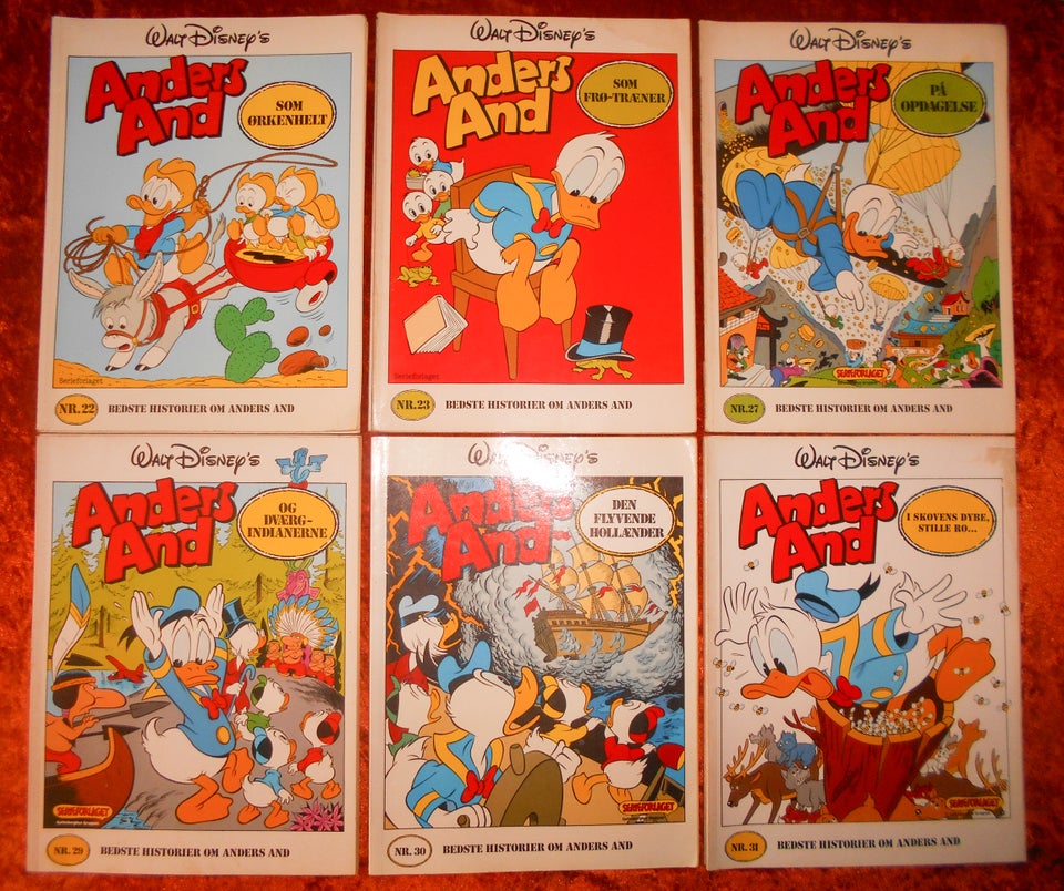 Anders And album, Carl Barks,