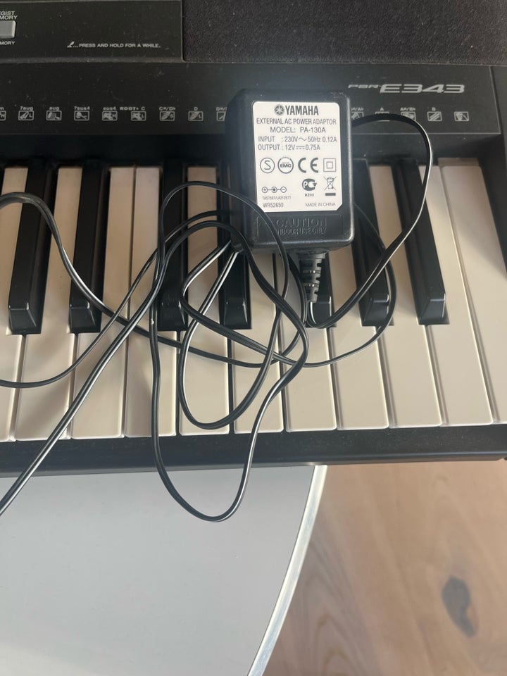 Keyboard, Yamaha PSR E343