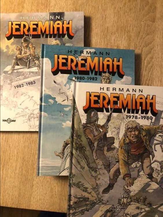 3 x Jeremiah samlebind, Hermann,