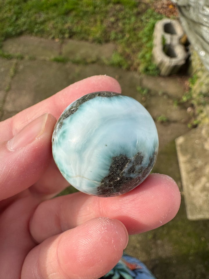 Smykker og sten, Larimar kugle 3,2