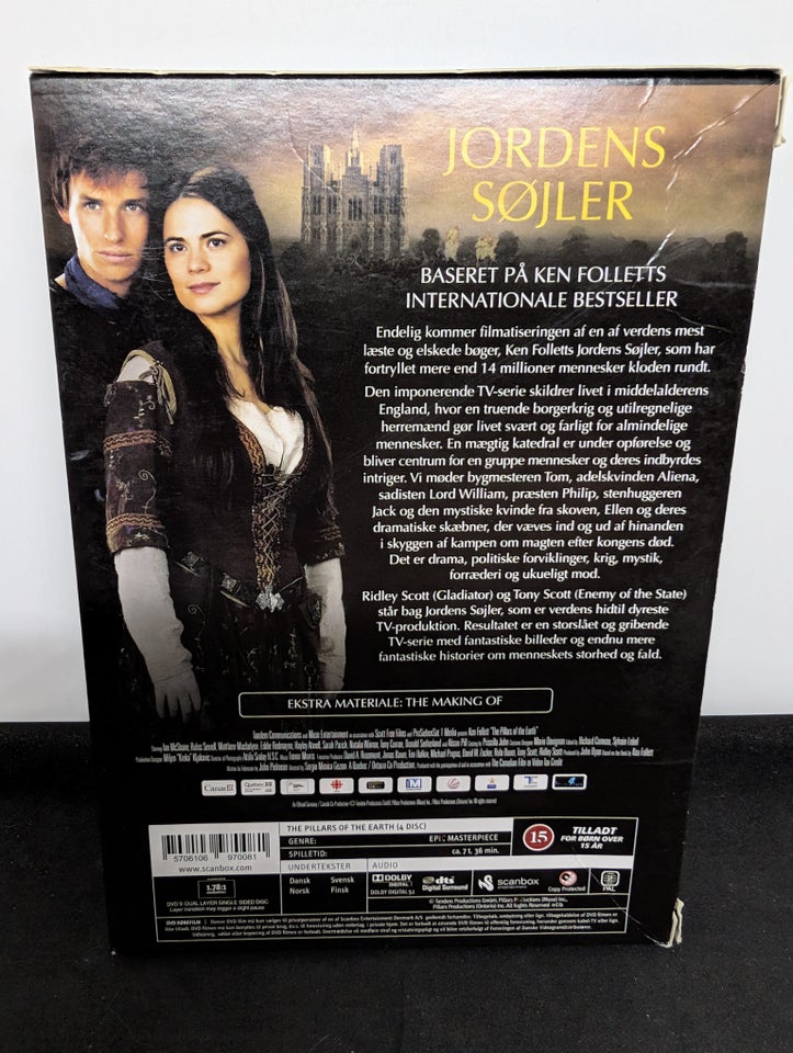 Jordens søjler, DVD, drama