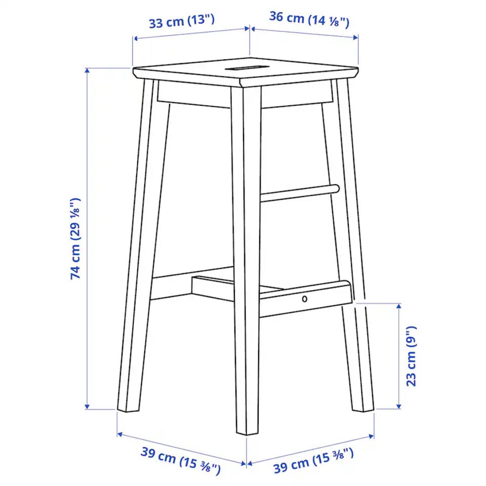 Højstol, IKEA Bosse x 2stk