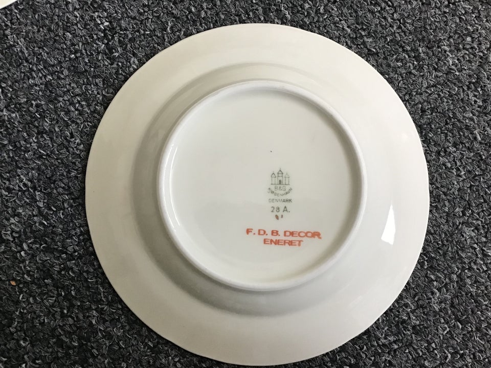 Porcelæn Kaffestel Bing og