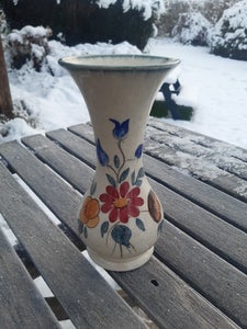 Fajance Høj vase