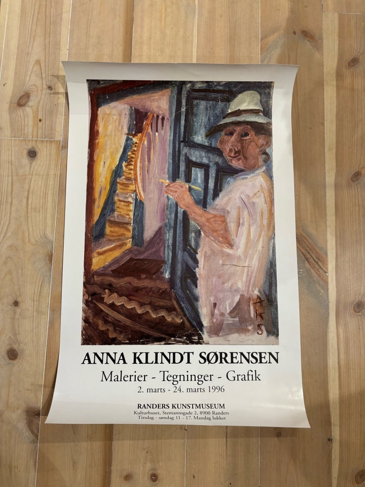 Plakat af maleri Anna Klindt