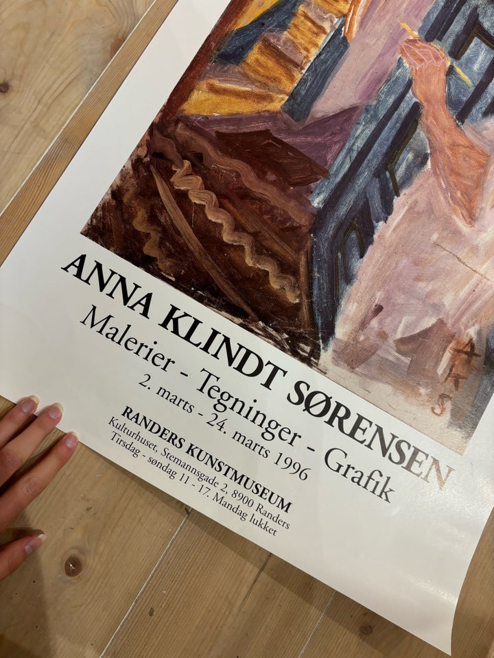 Plakat af maleri Anna Klindt