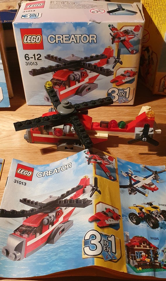 Lego Creator, 31013-31014-31017