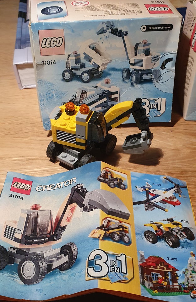 Lego Creator, 31013-31014-31017