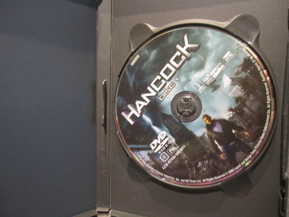 Hancock, DVD, action