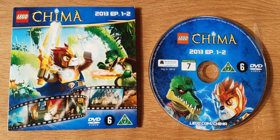 Chima eps 2122 DVD tegnefilm