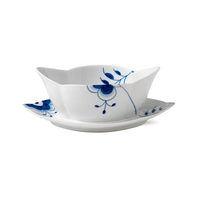 Porcelæn, sauce skål / sauce boat,