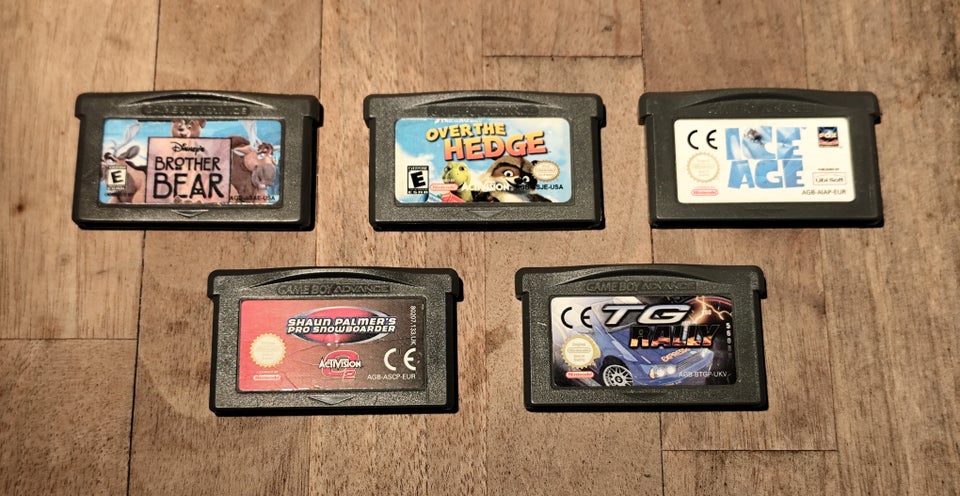 Game Boy Advance (GBA) Spil -