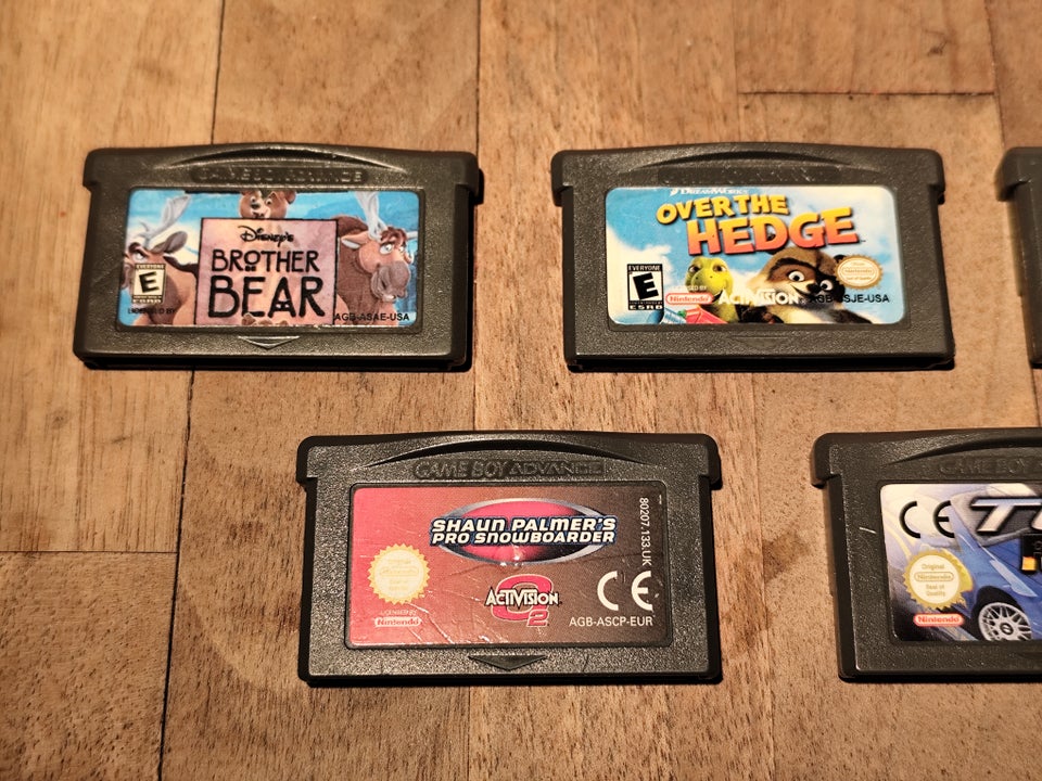 Game Boy Advance (GBA) Spil -