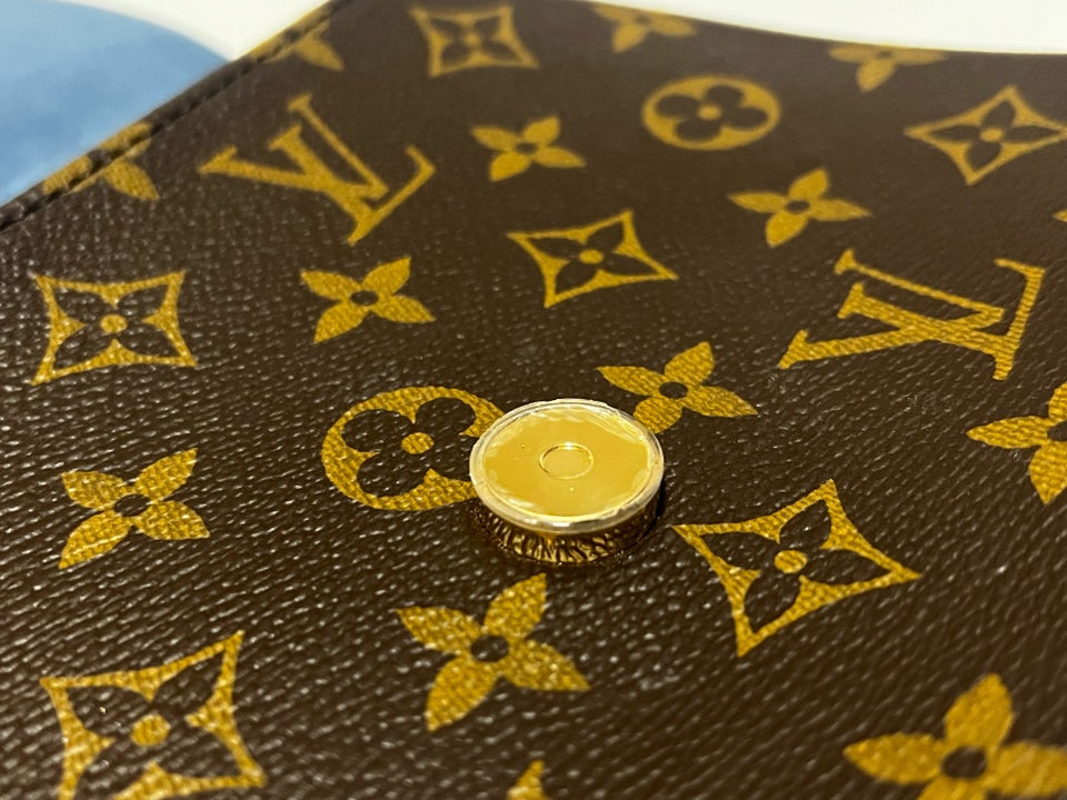 Clutch, Louis Vuitton, læder