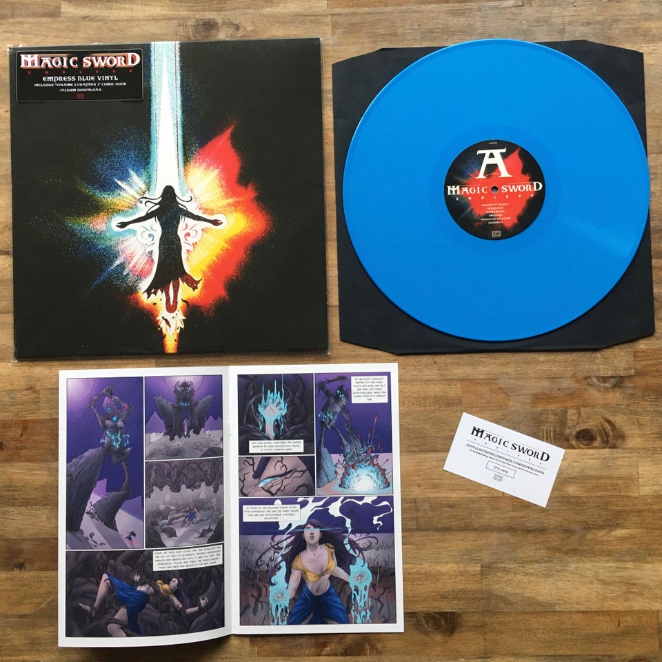 LP, Magic Sword, Endless (BLÅ