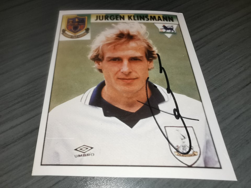 Autografer, Jürgen Klinsmann