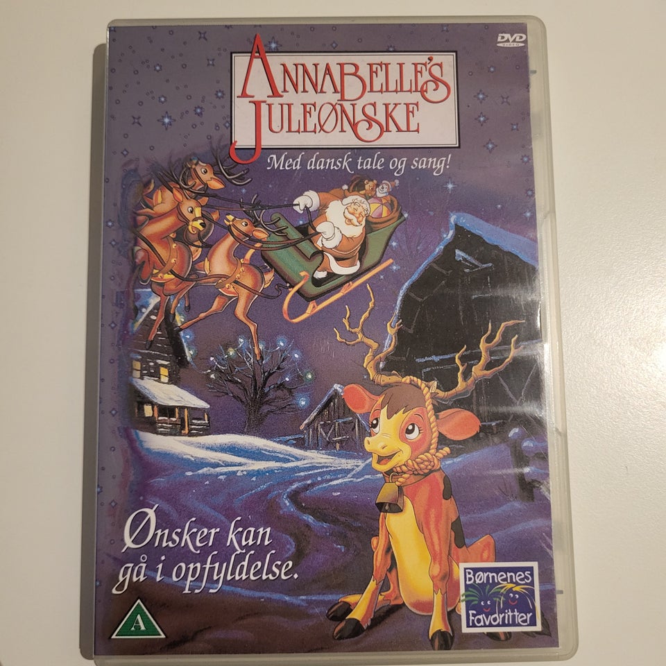 Annabelles juleønske, DVD,