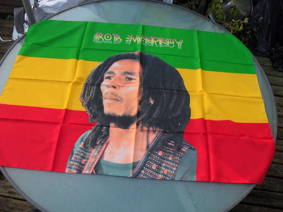 BOB MARLEY BANNER I STOF