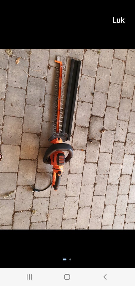 Hækkeklipper  Black og decker