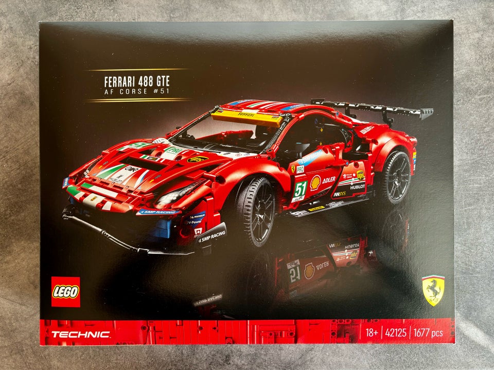 Lego Technic 42125 Ferrari 488 GTE