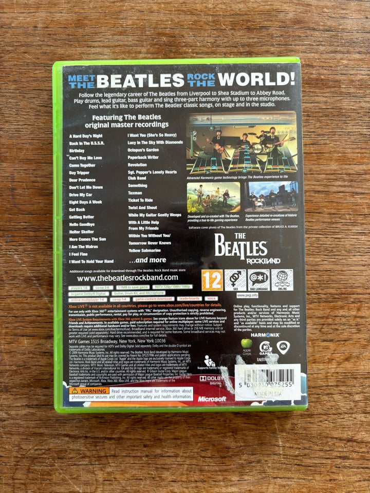 The Beatles Rockband Xbox 360