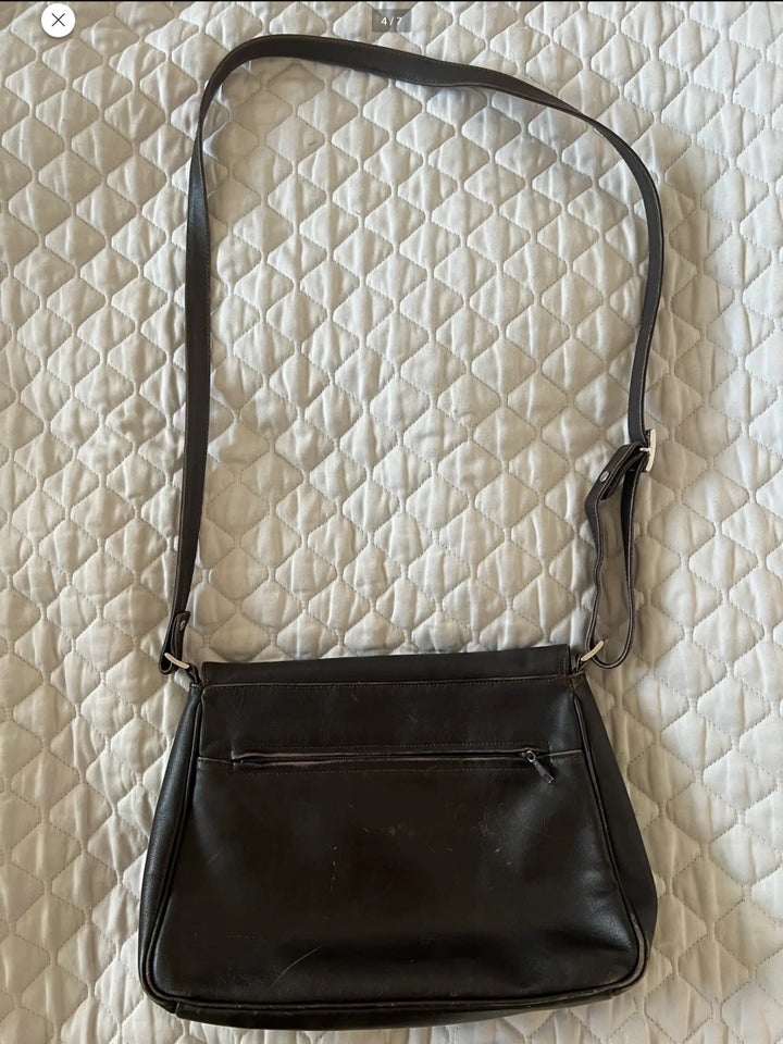 Crossbody, Vintage, læder