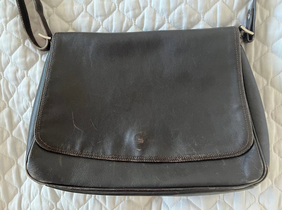 Crossbody, Vintage, læder