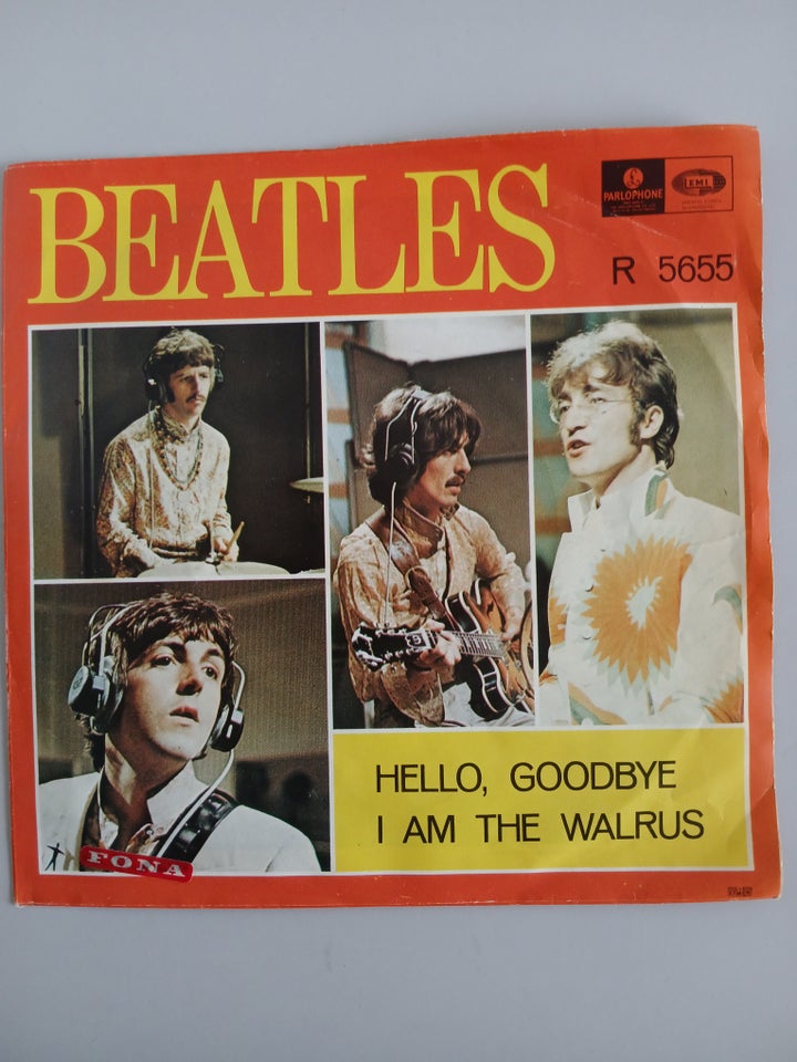 Single, Beatles, Hello. Goodbye