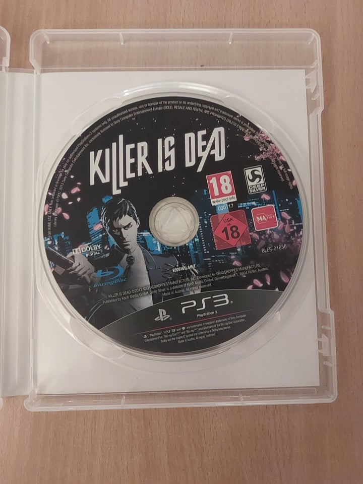 Killer is Dead PS3 action