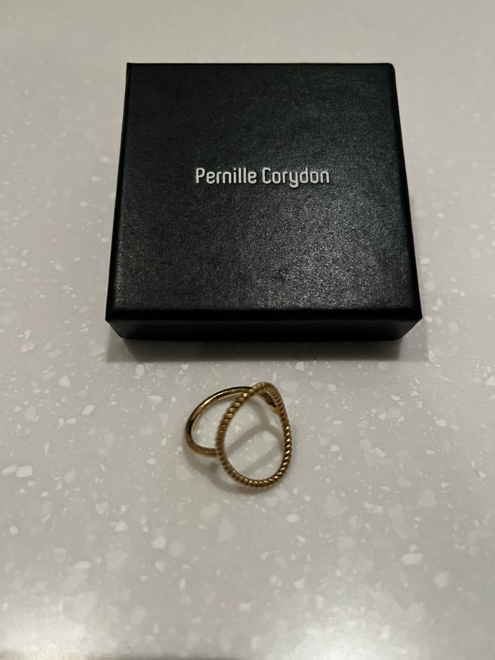 Fingerring, forgyldt, Pernille