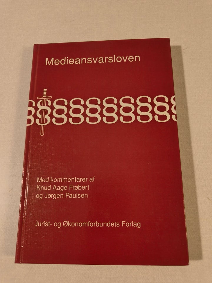 Medieansvarsloven, emne: jura