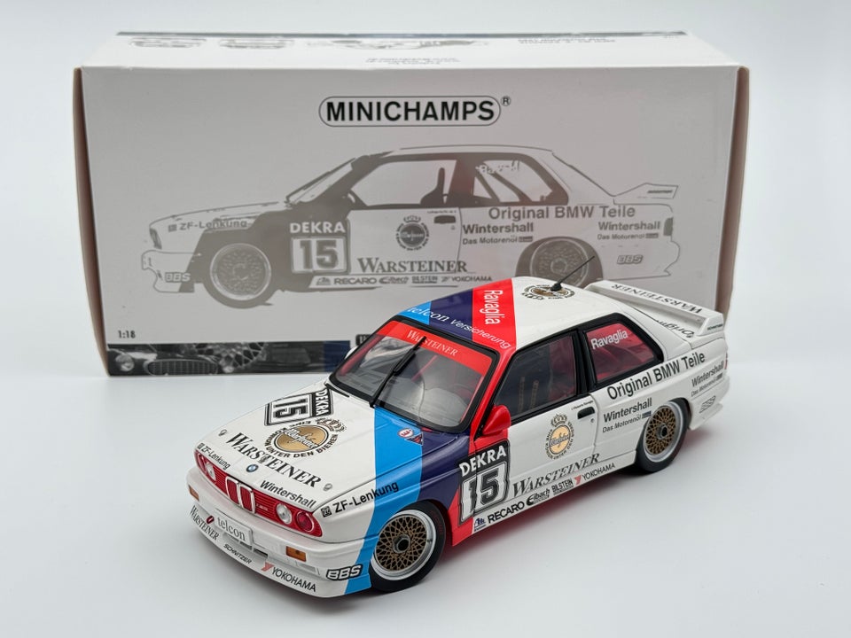 Modelbil 1989 BMW M3 EVO DTM E30