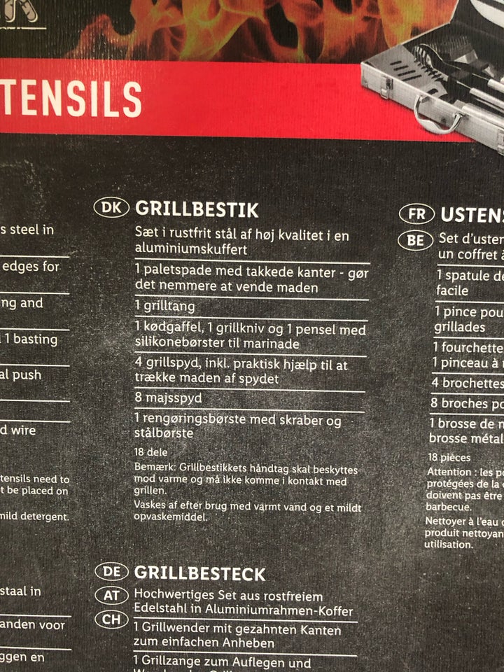 Tilbehør Grill Meister