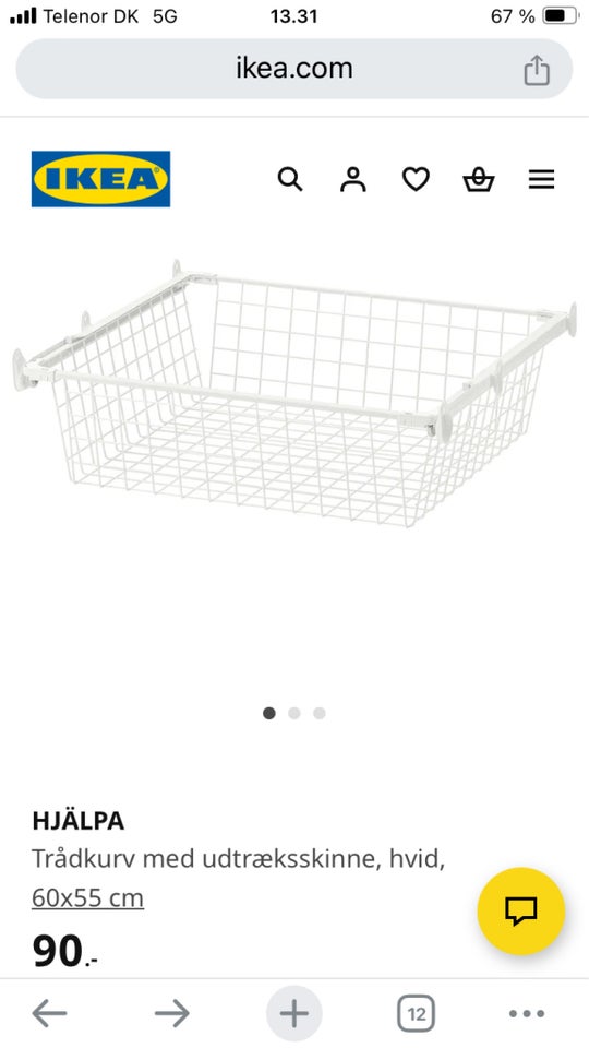 Hjälpa trådskuffer , Ikea