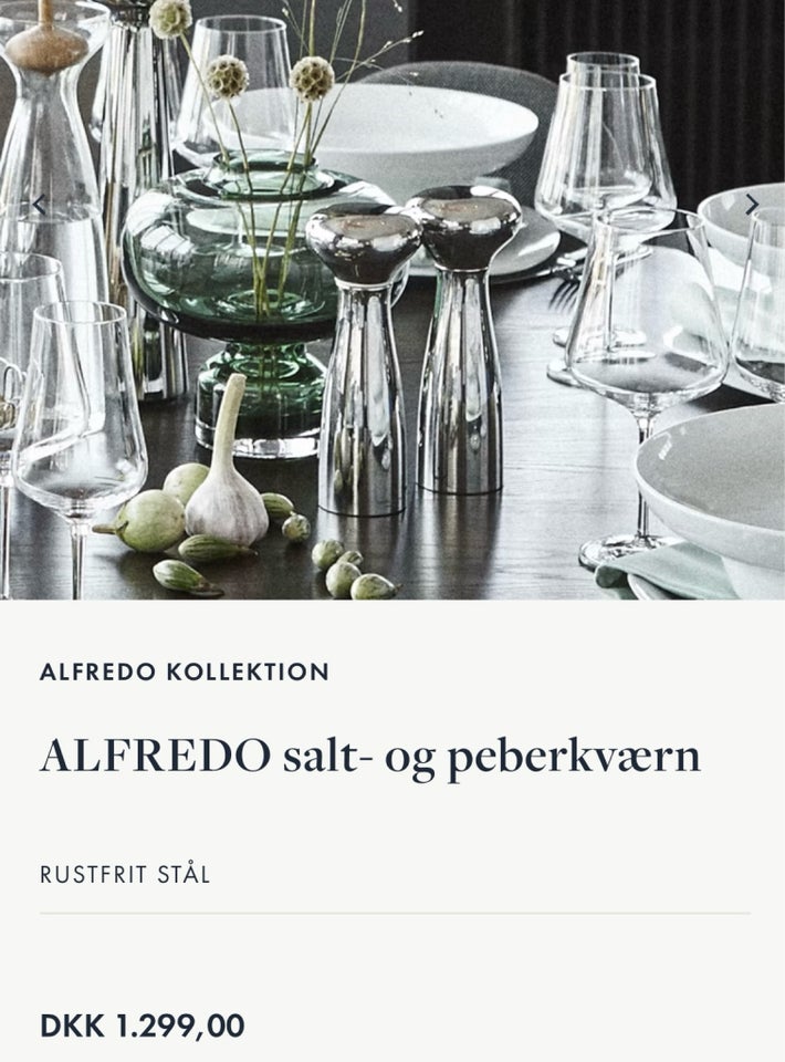 Salt og peber kværn, Georg Jensen