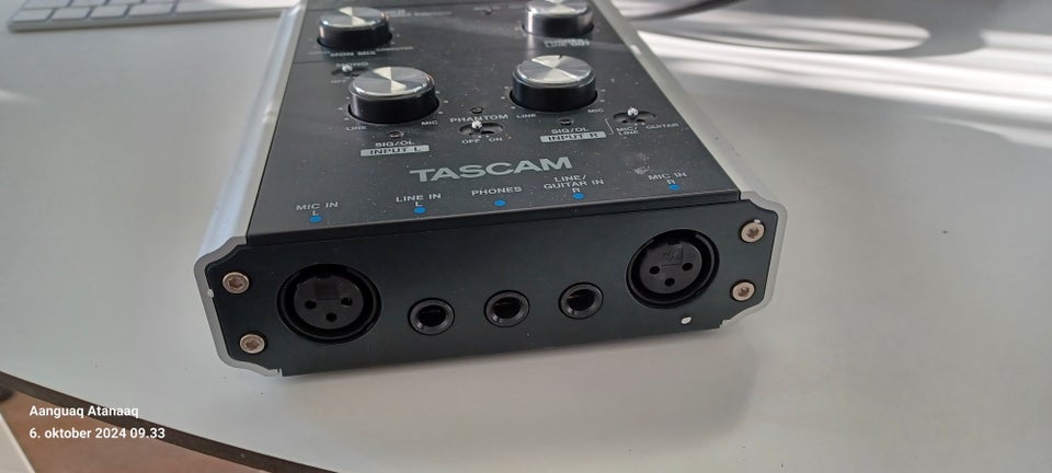 LYDKORT, TASCAM US-122mkII