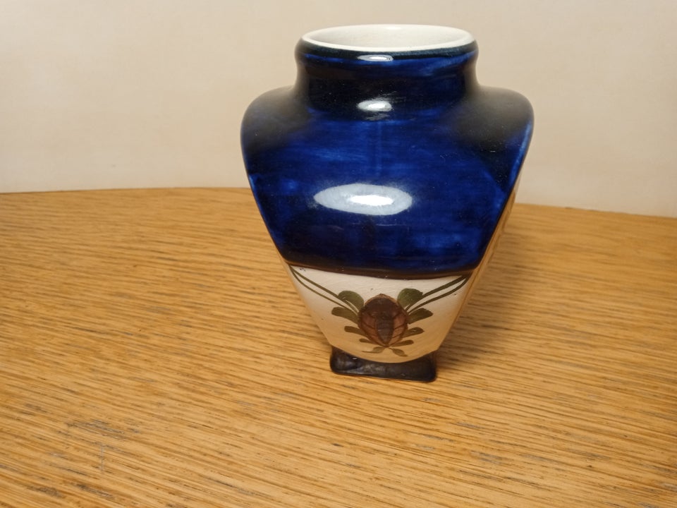 Fajance Vase Aluminia