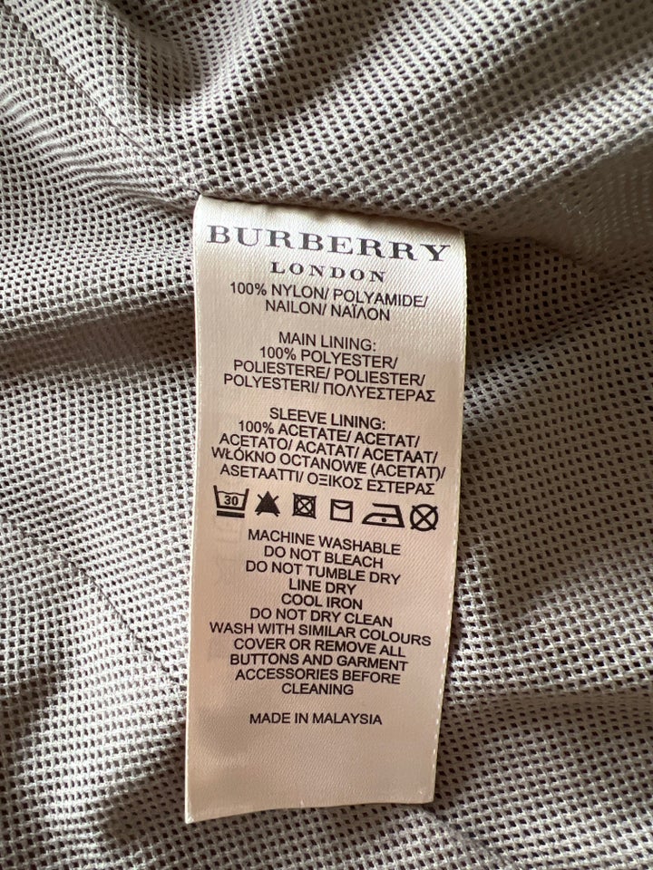 Jakke, str. 38, Burberry