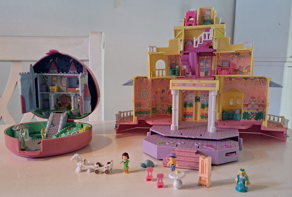 Polly Pocket, Dukkehuse m figurer